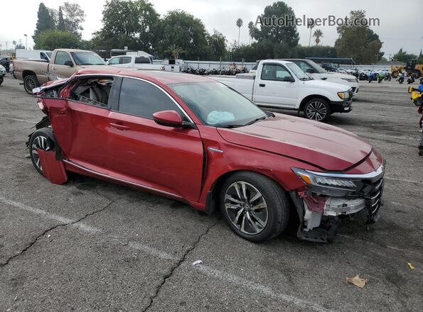 1HGCV3F51NA007187 2022 HONDA ACCORD Red Առջևի աջ