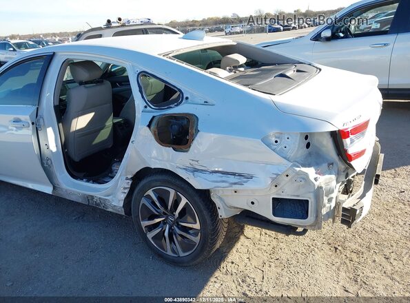 1HGCV3F57JA016471 2018 HONDA ACCORD HYBRID Белый 