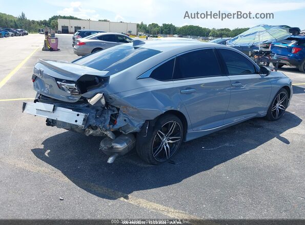 1HGCV3F92NA026317 2022 HONDA ACCORD Gray უკანა მარჯვენა