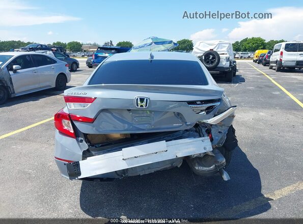 1HGCV3F92NA026317 2022 HONDA ACCORD Gray წინა ხედი