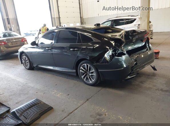 1HGCV3F94KA001124 2019 HONDA ACCORD HYBRID Black 