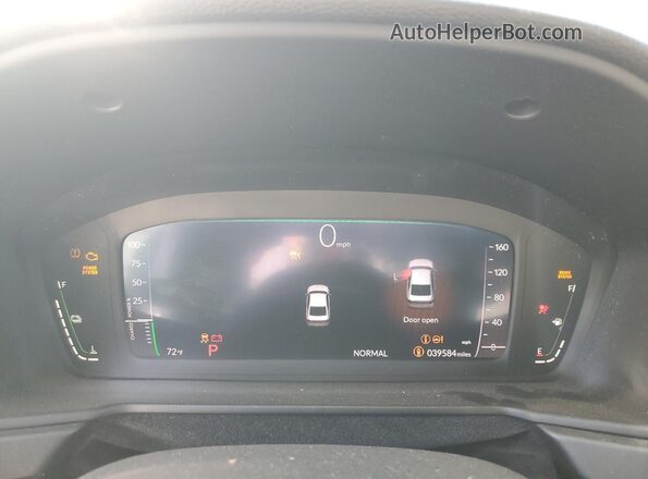 1HGCY2F51SA003847 2025 HONDA ACCORD Серый Вид щитка приборов