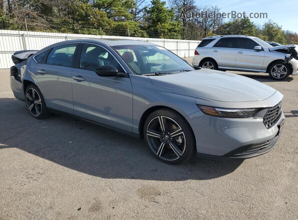 1HGCY2F51SA003847 2025 HONDA ACCORD Серый Передняя правая четверть