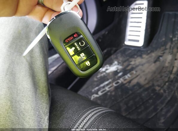 1HGCY2F56SA088491 2025 HONDA ACCORD Gray Вид панелі приладів