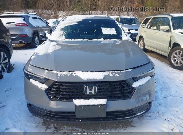 1HGCY2F56SA088491 2025 HONDA ACCORD Gray Вид щитка приладів