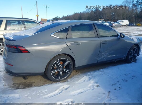 1HGCY2F56SA088491 2025 HONDA ACCORD Gray Вид задньої частини салону