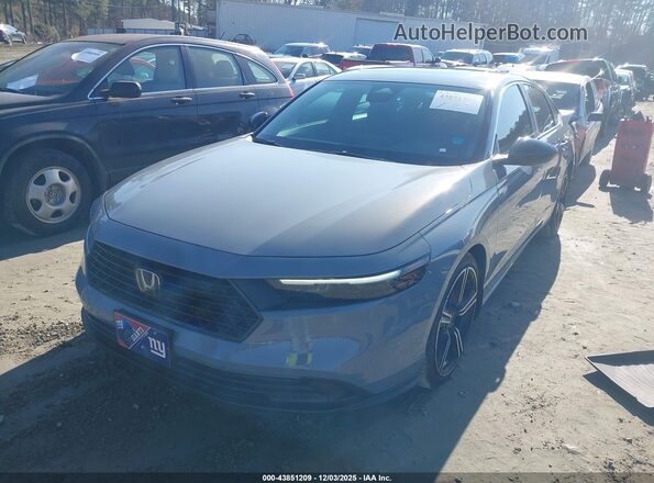 1HGCY2F57RA059933 2024 HONDA ACCORD Gray Przód lewy