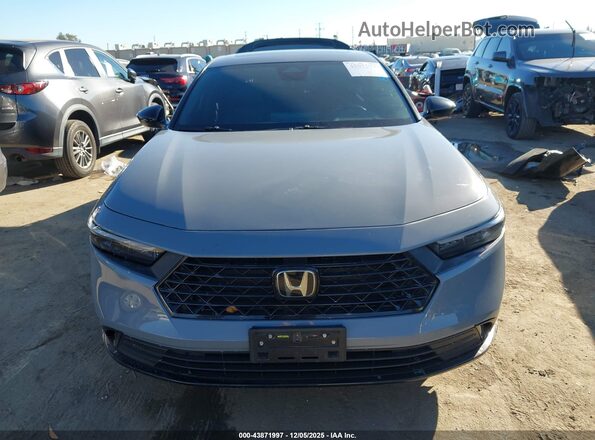 1HGCY2F7XRA070118 2024 HONDA ACCORD Gray Instrument cluster view