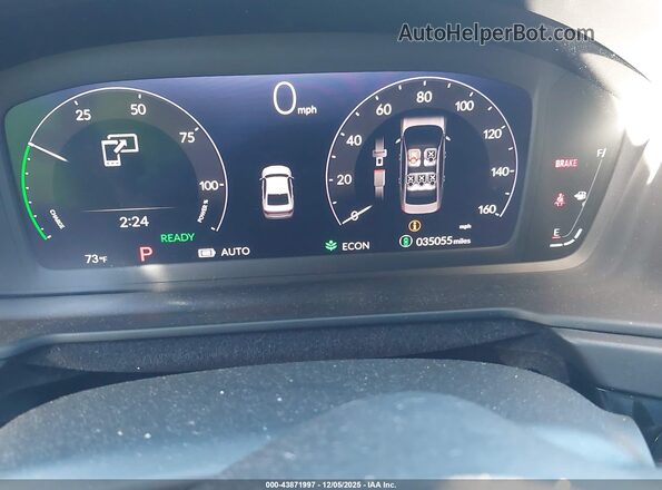 1HGCY2F7XRA070118 2024 HONDA ACCORD Gray Rear seats view