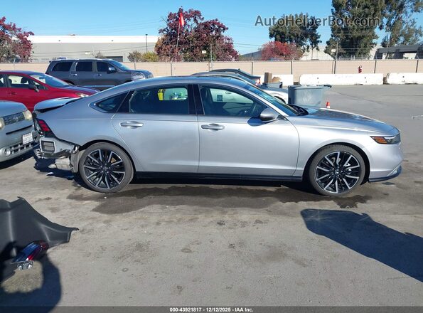 1HGCY2F84RA044882 2024 HONDA ACCORD Silver Rear interior view