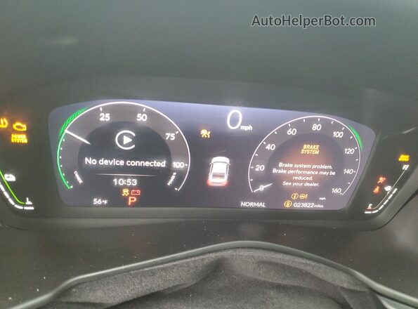 1HGCY2F89RA063783 2024 HONDA ACCORD Белый Вид щитка приборов
