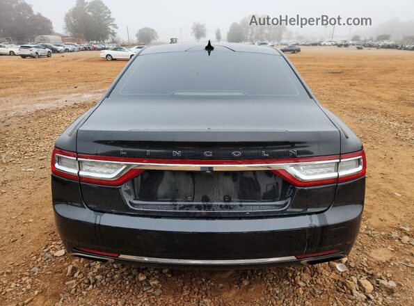 1LN6L9AP3K5601938 2019 LINCOLN CONTINENTA Black Вид ззаду