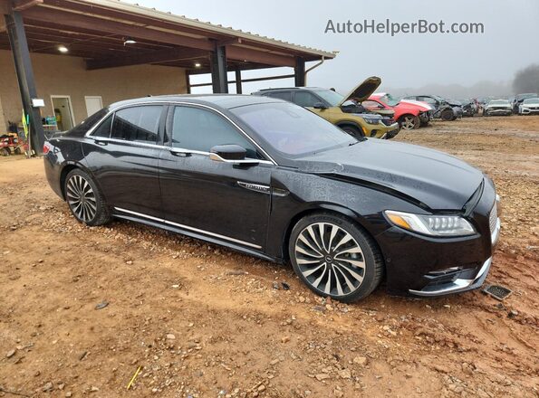 1LN6L9AP3K5601938 2019 LINCOLN CONTINENTA Black Передня права чверть