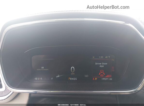 1LN6L9TP7H5600944 2017 LINCOLN CONTINENTA Dark Blue Вид задних сидений