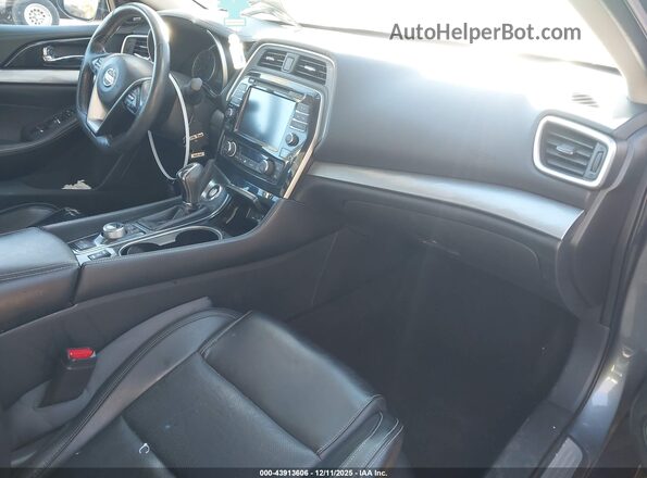 1N4AA6AP1HC405171 2017 NISSAN MAXIMA Gray წინა სალონის ხედი
