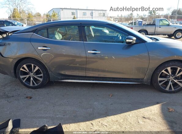 1N4AA6AP1HC405171 2017 NISSAN MAXIMA Gray ხელსაწყოთა პანელის ხედი