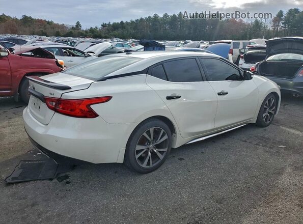 1N4AA6AP5GC377423 2016 NISSAN MAXIMA Белый Задняя правая четверть