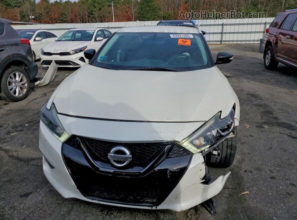 1N4AA6AP5GC377423 2016 NISSAN MAXIMA Белый Вид спереди