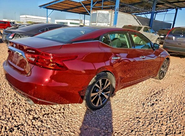 1N4AA6AP6GC447088 2016 NISSAN MAXIMA Burgundy Rear right