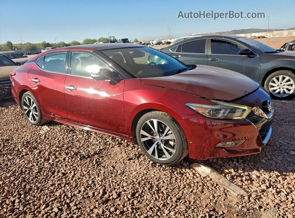 1N4AA6AP6GC447088 2016 NISSAN MAXIMA Burgundy Front right