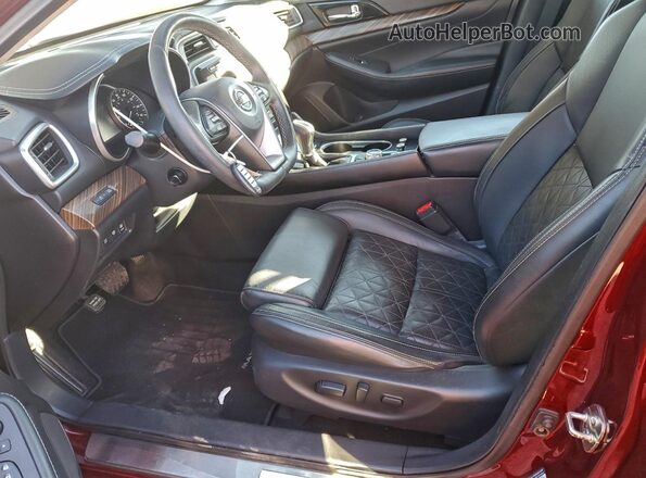 1N4AA6AP6GC447088 2016 NISSAN MAXIMA Burgundy Front interior view