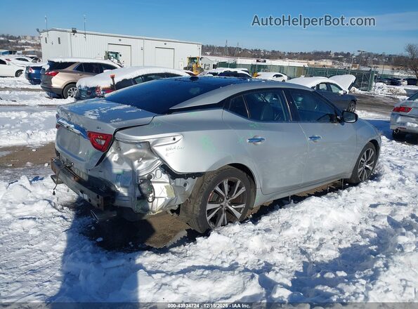 1N4AA6AP6JC370245 2018 NISSAN MAXIMA Silver 