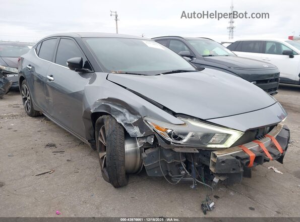 1N4AA6AP6JC387451 2018 NISSAN MAXIMA Gray 