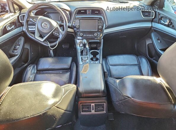 1N4AA6AP7GC387449 2016 NISSAN MAXIMA Black Dashboard view