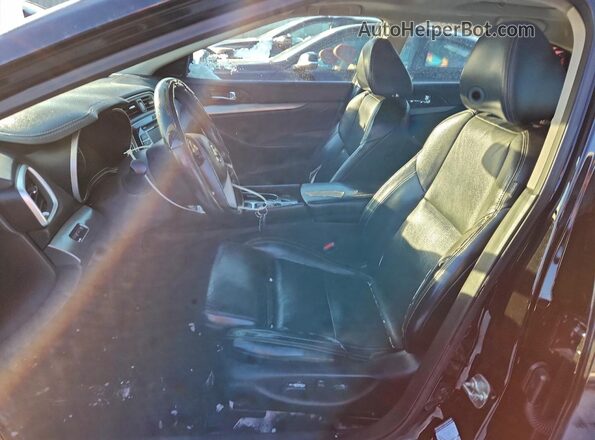 1N4AA6AP7GC387449 2016 NISSAN MAXIMA Black Front interior view