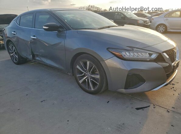 1N4AA6AV0KC374209 2019 NISSAN MAXIMA Gray Передня права чверть