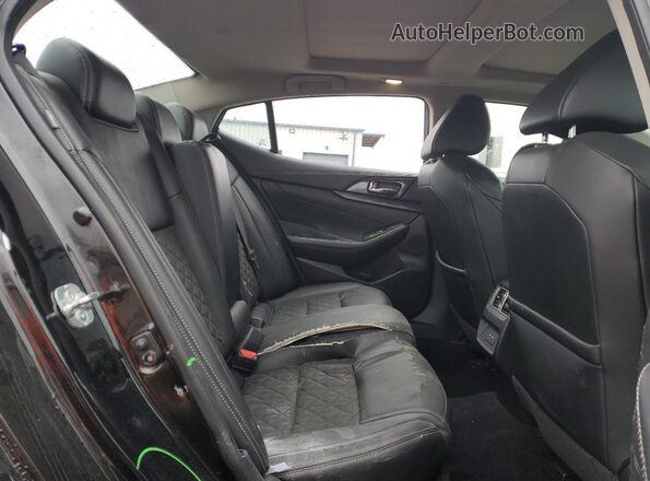 1N4AA6AV5KC377073 2019 NISSAN MAXIMA Black Вид задніх сидінь