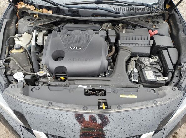 1N4AA6AV5KC377073 2019 NISSAN MAXIMA Black Вид задньої частини салону