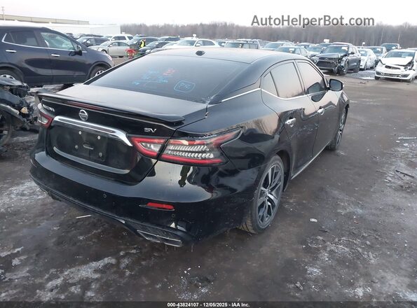 1N4AA6CV0LC372040 2020 NISSAN MAXIMA Black Задня права чверть