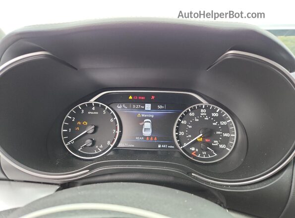 1N4AA6CV0PC510973 2023 NISSAN MAXIMA Gray Instrument cluster view