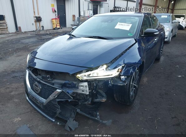 1N4AA6CV2LC372721 2020 NISSAN MAXIMA Blue Widok z przodu