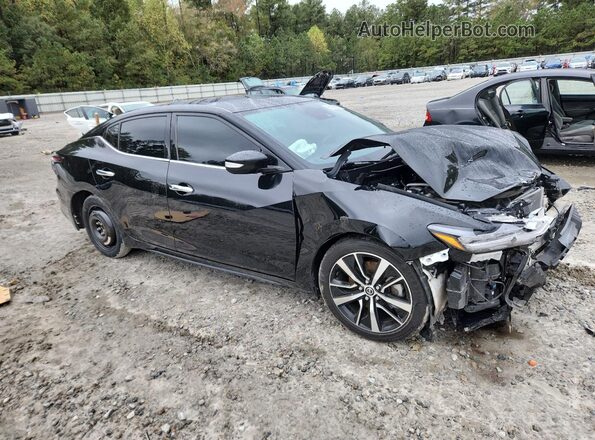 1N4AA6CV2MC508914 2021 NISSAN MAXIMA Черный Передняя правая четверть