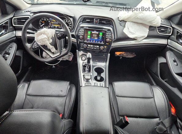 1N4AA6CV2MC508914 2021 NISSAN MAXIMA Черный Вид панели приборов