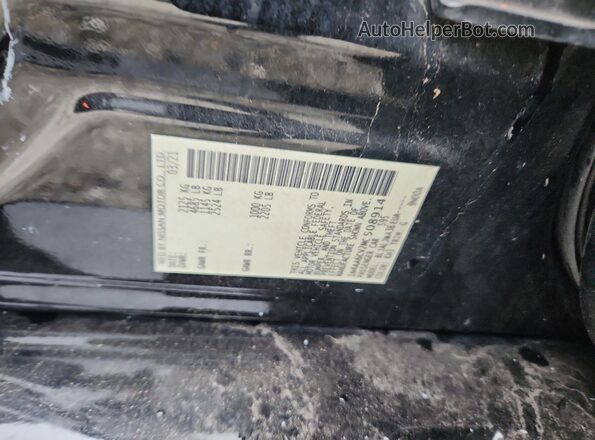 1N4AA6CV2MC508914 2021 NISSAN MAXIMA Черный Вид подкапотного пространства