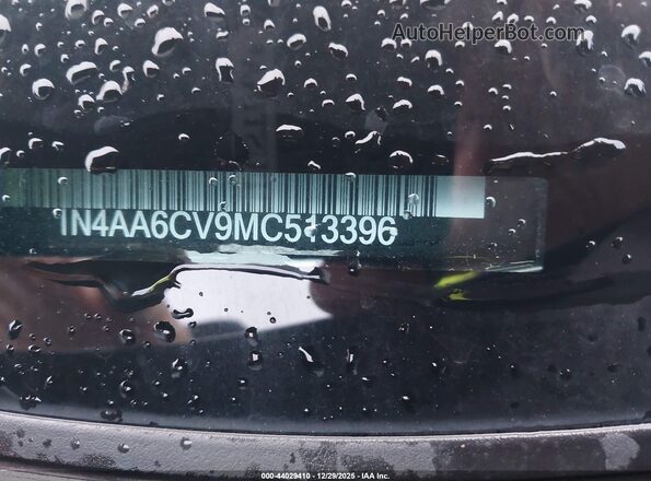1N4AA6CV9MC513396 2021 NISSAN MAXIMA Gray ძრავის განყოფილების ხედი
