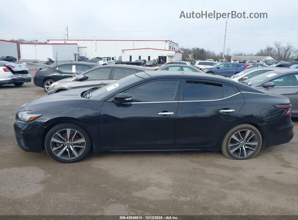 1N4AA6DV7LC360952 2020 NISSAN MAXIMA SL Black Vista interior trasera