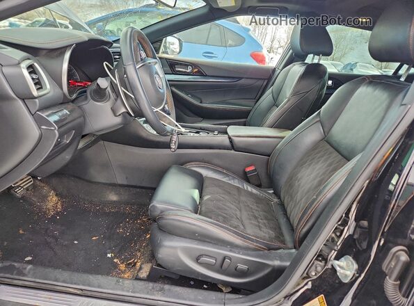 1N4AA6EV0PC506502 2023 NISSAN MAXIMA SR Черный Вид салона спереди