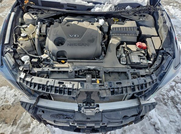 1N4AA6EV0PC506502 2023 NISSAN MAXIMA SR Черный Вид задней части салона