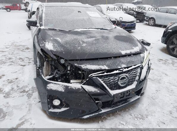 1N4AA6EV2LC374322 2020 NISSAN MAXIMA SR Black წინა ხედი