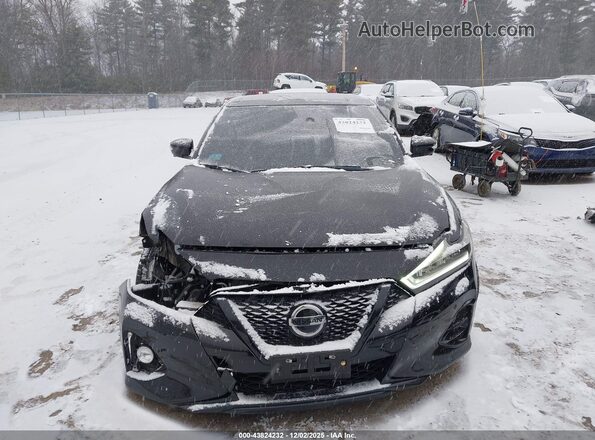 1N4AA6EV2LC374322 2020 NISSAN MAXIMA SR Black ხელსაწყოთა პანელის ხედი