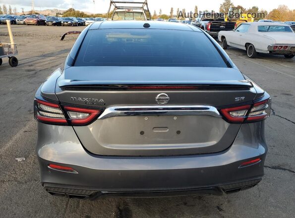 1N4AA6EV2LC378192 2020 NISSAN MAXIMA SR Gray Вид ззаду