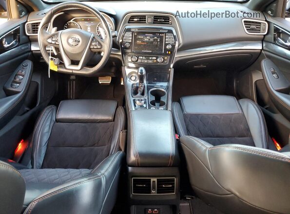 1N4AA6EV2LC378192 2020 NISSAN MAXIMA SR Gray Вид панелі приладів