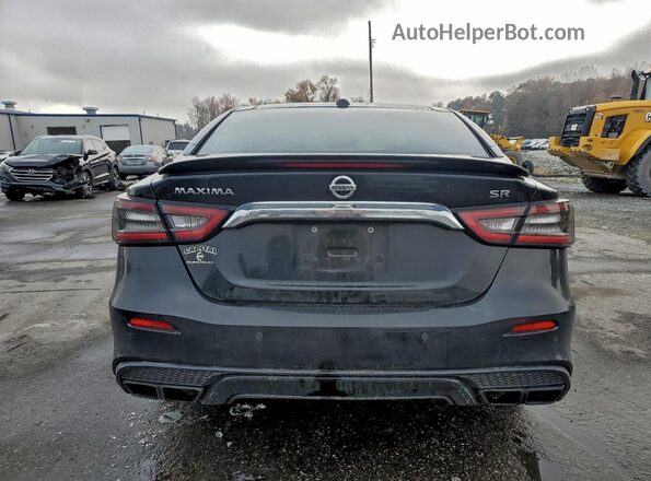 1N4AA6EV3LC384678 2020 NISSAN MAXIMA SR Black Widok z tyłu