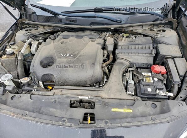1N4AA6EV3LC384678 2020 NISSAN MAXIMA SR Black Widok wnętrza z tyłu