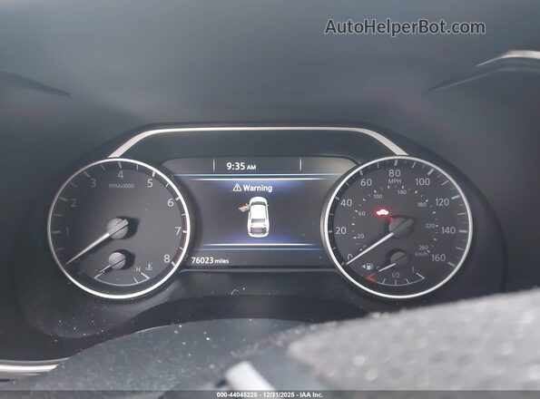 1N4AA6EV4MC504280 2021 NISSAN MAXIMA SR Белый Вид задних сидений