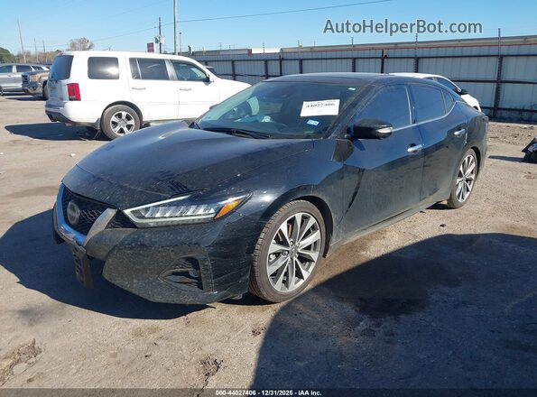 1N4AA6FV1PC514204 2023 NISSAN MAXIMA PLATINUM Черный Передняя левая четверть